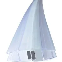 Bagnoxx Duschdichtung 200cm - Magnetdichtung für Duschtüren - Zugluftstopper & Türdichtungen, für 180° Schiebetüren oder Pendeltüren, schimmelbeständig und einfach zuschneidbar für individuelles Anpassen.