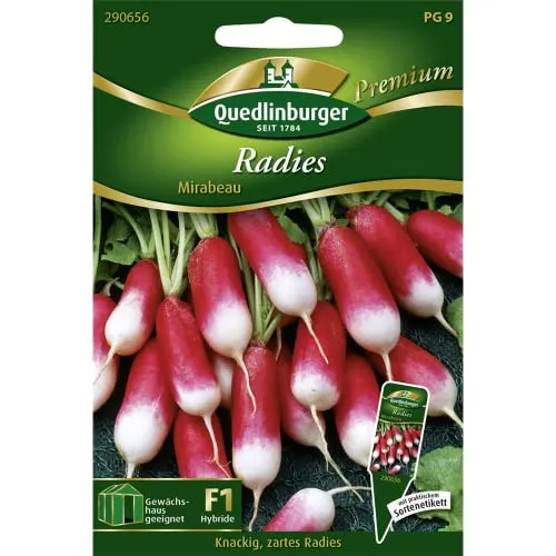 Radieschen 'Mirabeau' Gemüsesamen Quedlinburger