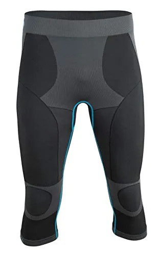 STARK SOUL Base Layer Seamless Funktionswäsche, Sport- & Skiunterwäsche, 3/4 Funktionshose, Gr. L/XL