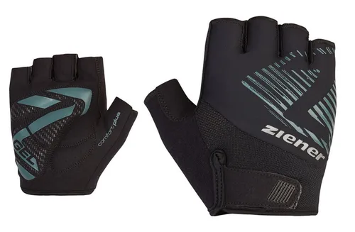 Ziener Fahrrad Handschuhe Curdt (Gel Polsterung, Ausziehhilfe) pine/schwarz, Größe: 8,5