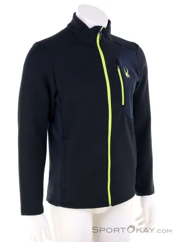 Spyder Bandit Herren Fleecejacke-Schwarz-XL von Spyder