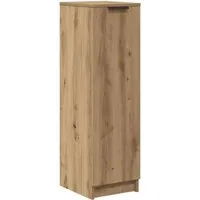 vidaXL Schuhschrank Artisan-Eiche 29,5x35x100,5 cm von vidaXL