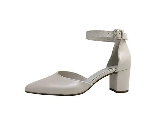 Gabor Pumps in Weiß - Elegante Pumps in Größe EUR 41 mit 5,5 cm Absatzhöhe. Hergestellt aus hochwertigem Leder bieten sie Komfort und Stil für jeden Anlass.