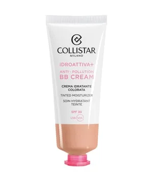 Collistar Idro-Attiva Anti-Pollution BB Cream SPF 30 50 ml - Abdeckartikel mit 100% veganer Formel, bietet Feuchtigkeit, Schutz vor Umweltverschmutzung und einen ebenmäßigen Teint dank leicht abdeckender Tönung und SPF 30.