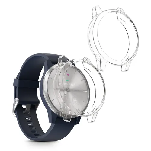 Fitnesstracker Schutzhülle für Garmin vivomove 3S klar Hülle Cover Fitness