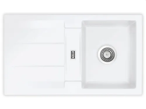 Systemceram Genea 87 Polar Keramikspüle von systemceram