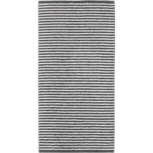Cawö Handtuch CAMPUS Ringel BL 50x100 cm grau Handtücher in grau von Cawö