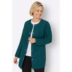 Sieh an! Blusenblazer Longblazer Langarm blau 40