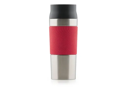 Blumtal Isolierflasche Thermobecher Classic aus Edelstahl - auslaufsicher Becher to go, hält 4h heiß/ 8h kalt, 360° Trinköffnung, Easy Quick-Press-Verschluss