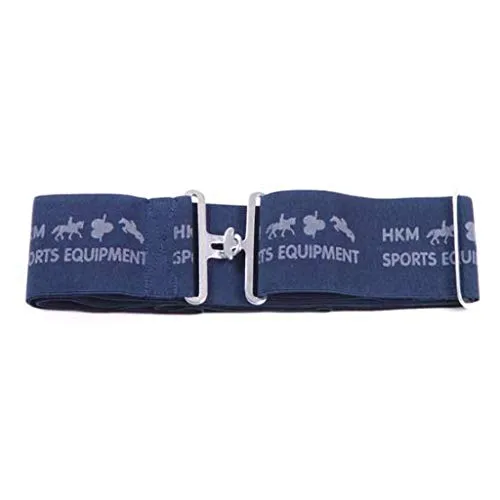 HKM Elastikdeckengurt-5142 blau One Size m von HKM