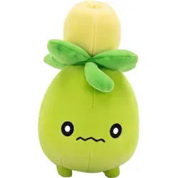 Pokemon Smoliv Plush 20 cm - Weicher Begleiter - Film & Fernsehen - Der 20 cm große Smoliv-Plüsch ist nicht nur super weich, sondern auch ein einzigartiger Pokémon-Charakter, der Nährstoffe in Öl umwandelt.