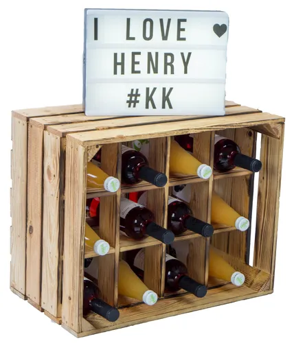 Flaschenregal Henry von Kistenkolli Altes Land