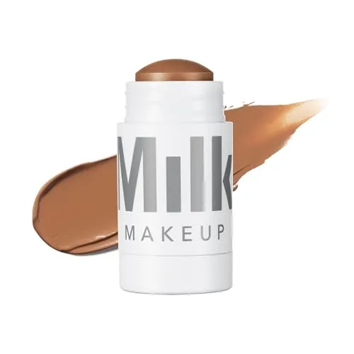 MILK Bronzer Mini Matte Cream Bronzer (5,7g) - Teint-Contouring-Puder, kompakter Bronzer-Stick mit Mangobutter und Avocadoöl für pflegende, gleichmäßige Bräune, ideal für unterwegs.