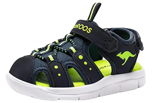 KangaROOS Unisex Kinder K-mini Sandalen, Grün Blau, 22 EU von KangaROOS
