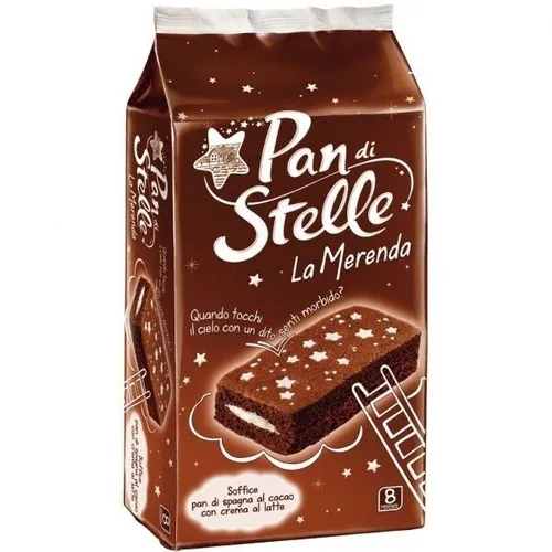 Mulino Bianco Kekse La Merenda Pan di Stelle 8 Kuchen mit Kakao brioche