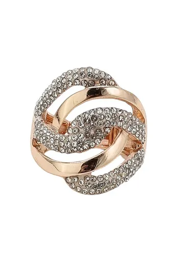 COLLEZIONE ALESSANDRO Fingerring Paris in pink von collezione alessandro