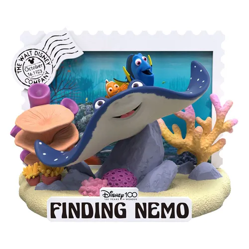Beast Kingdom Disney - D-Stage PVC Diorama Findet Nemo - Action- & Spielfiguren, detailreiches Diorama zum 100-jährigen Disney-Jubiläum, perfekt für Sammler und Fans.