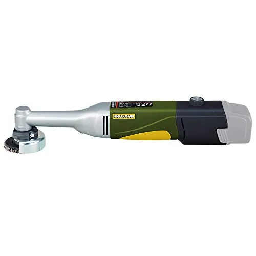 Proxxon Micromot LHW/A 29817 Akku-Langhals-Winkelschleifer 50mm - Schleifmaschine für vielseitige Anwendungen: ideal zum Trennen, Schleifen und Feinschleifen von verschiedenen Materialien. Mit stufenloser Drehzahlregelung für präzises Arbeiten und umfangreichem Zubehör.
