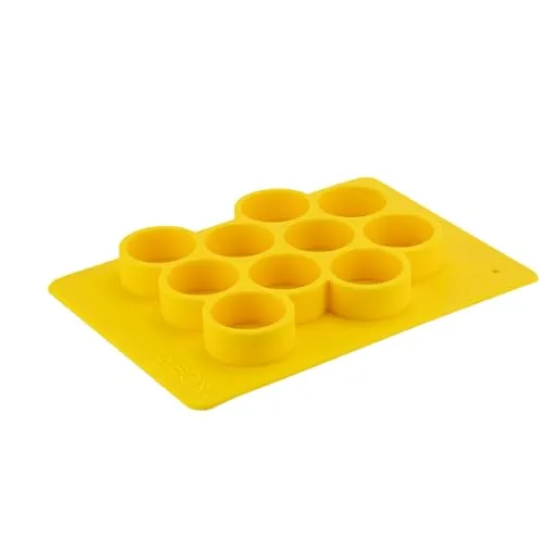 Kerzengießform Teelichter Kreis Teelichter selber machen Bienenwachs Imkerei Imker Bienen