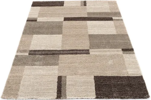 OCI DIE TEPPICHMARKE Teppich Castle Beppo, rechteckig - Kurzflor-Teppich mit moderner Mosaikstruktur und dezenten Farbverläufen, ideal für ein harmonisches Wohnambiente. Hochwertige Verarbeitung für langanhaltende Schönheit.