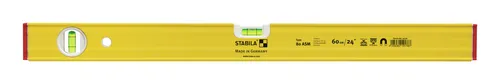 STABILA Magnet-Wasserwaage Type 80 ASM - 30 cm, verstärktes Alu-Profil mit extrastarkem Seltenerd-Magnetsystem, Made in Germany und optimale Ablesbarkeit