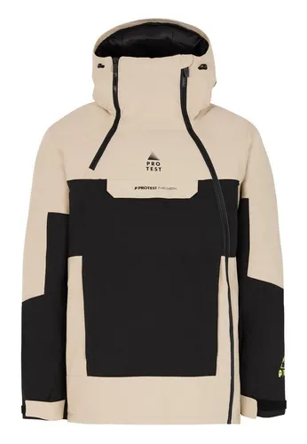 PROTEST PRTDAZZLE Jacke 2025 bamboobeige - XL - Wintersport-Bekleidung aus Recyclingmaterialien, umweltfreundlich und PFC-frei, mit hoher Atmungsaktivität und praktischen Designdetails für maximalen Komfort auf der Piste.