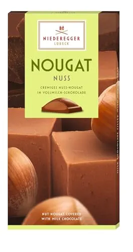 Niederegger Nougat Tafel Nuss, 100 g