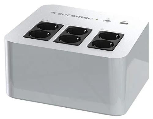 Socomec UPSSOC010 UPS NeTYS PL 800VA, 480W, Offline, USB, Weiß