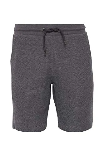 !Solid Robson Herren Sweatshorts Kurze Hose Jogginghose mit Kordelzug Regular Fit, Größe:XL, Farbe:Dark Grey Melange (1940071)
