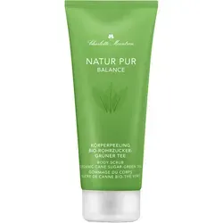Charlotte Meentzen Natur Pur BALANCE Körperpeeling Bio-Rohrzucker-Grüner Tee 200 ml