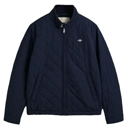 Gant Steppjacke QUILTED WINDCHEATER Herren - Funktionsjacke in Regular Fit, aus hochwertigem Polyester, windabweisend und ideal für lässige Outdoor-Aktivitäten in der kalten Jahreszeit.