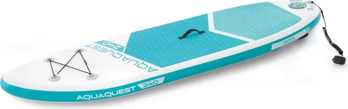 Intex Stand-Up-Paddleboard Aqua Quest 240 Youth SUP 68241NP - Spielwaren, ideales Stand-Up-Paddleboard für Kinder mit einer Tragkraft von bis zu 100 kg für unvergessliche Wasserabenteuer.