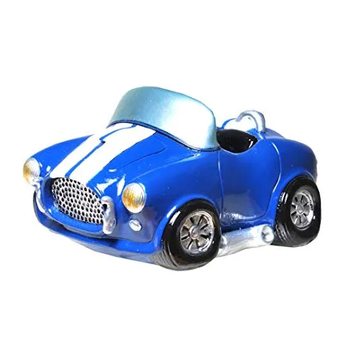 wunderschöne Spardose,Sparbüchse,Sparschwein Auto Cabrio in blau