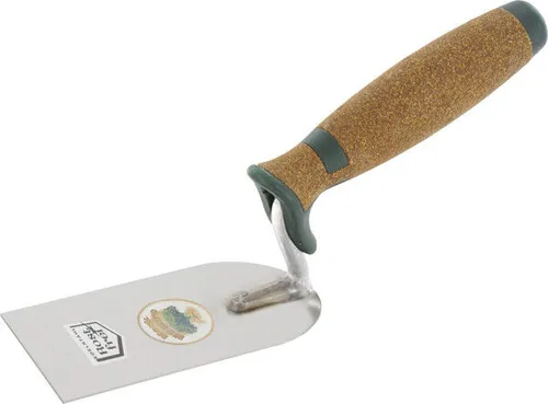 Gipserspachtel Edelstahl mit Korkgriff 40 mm von TRIUSO