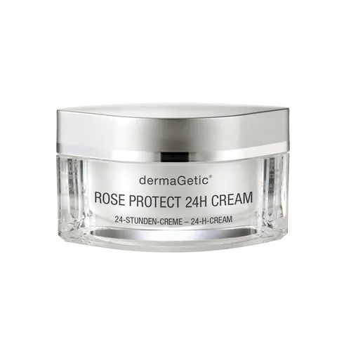 Binella Rose Protect 24Std. Cream - Reichhaltige Creme für sensible Haut - Hautpflege: 24-Stunden-Pflege für zarte, sensible Haut, spendet intensive Feuchtigkeit und schützt vor Umwelteinflüssen.