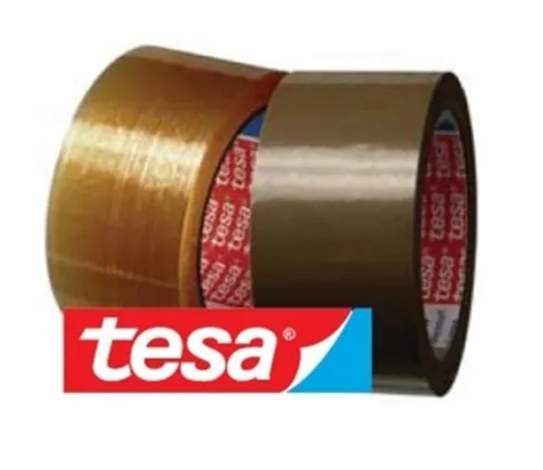 TAŚMA PAKOWA TESAPACK STANDARD SOLVENT 66M X 48MM BRĄZOWA TESA 4042448917355