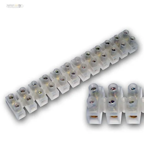 Lüsterklemme 12 Pole für 10-16mm² Lüsterklemmen Listerklemme Verbindungsklemme