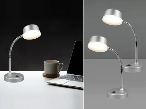 LED Schreibtischleuchten 2er SET - Flexibel & Biegsam - Dieses 2er SET von LED Tischleuchten bietet modernes Design und flexible Lichtausrichtung. Ideal für Schreibtisch und Nachttisch, sorgt es für eine angenehme Lichtstimmung und passt perfekt in jede Einrichtung.