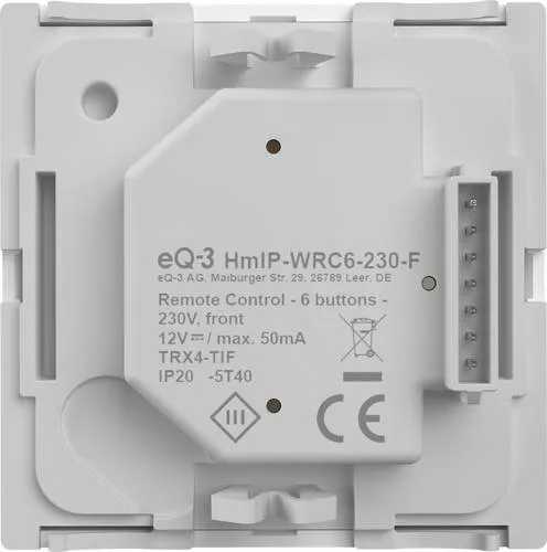 Lichtschalter Weiß von Homematic IP