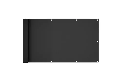 ESTEXO Sichtschutzzaunmatten Balkon Sichtschutz Balkonverkleidung 75 x 600 cm PVC anthrazit blick