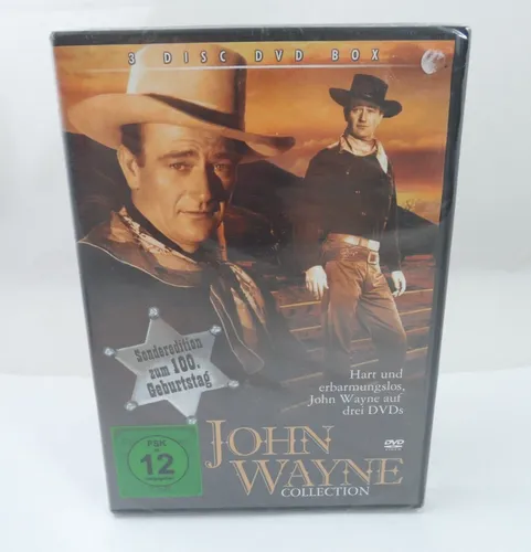 Neu ✅ John Wayne Collection DVD 6 Filme auf 3 Discs Western Klassiker