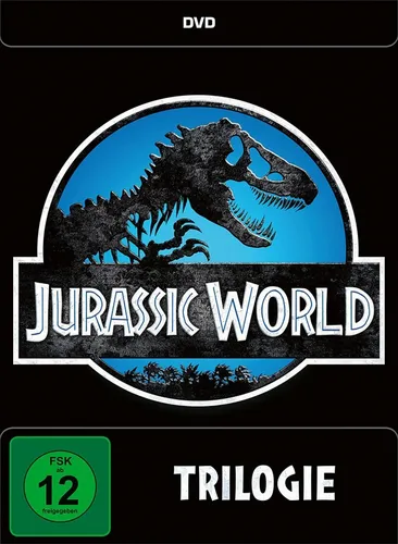 Jurassic World Trilogie - 3-DVD-BOX - Abenteuerliche Trilogie über Dinosaurier, inklusive deutscher und englischer Tonspur. Perfekt für Fans von Action und Science Fiction!