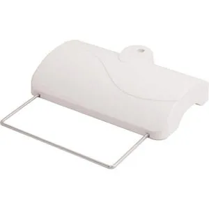 Lumeno Leuchten-Halterung 6180, weiß - Standfuß für Lumeno Lupenleuchten, platzsparend und robust, ideal für jede Einrichtung, mit ausziehbarem Metallbügel und Feststellschraube.