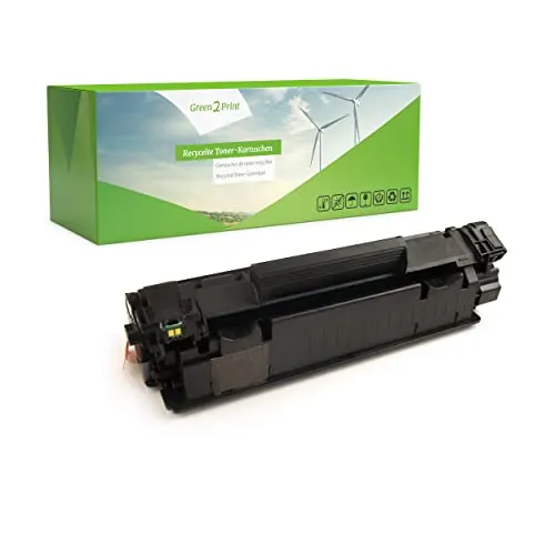 Green2Print Hochleistungstoner schwarz 3000 Seiten - Toner für HP LaserJet Pro, umweltfreundlich und kosteneffizient, mit hoher Zuverlässigkeit durch hochwertige Microchips.