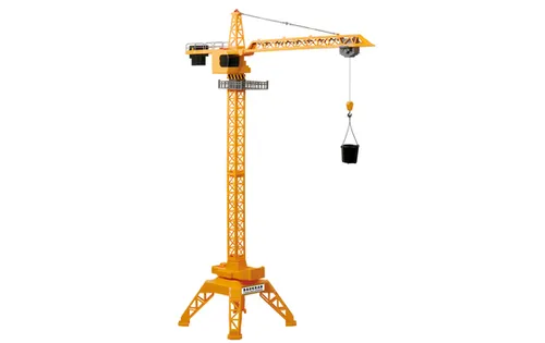 Großer drehbarer Baukran 120cm mit Licht- und Soundfunktion