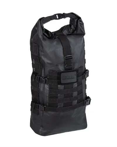 Tactical Backpack Seals Dry-Bag - Wasserpack für Camping & Outdoor - Robuster Rucksack in Schwarz, wasserdicht und ideal für Militär- und Outdoor-Aktivitäten.