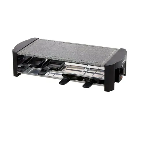 DOMO DO 9186 Steingrill Raclette CHILL ZONE für 8 Personen