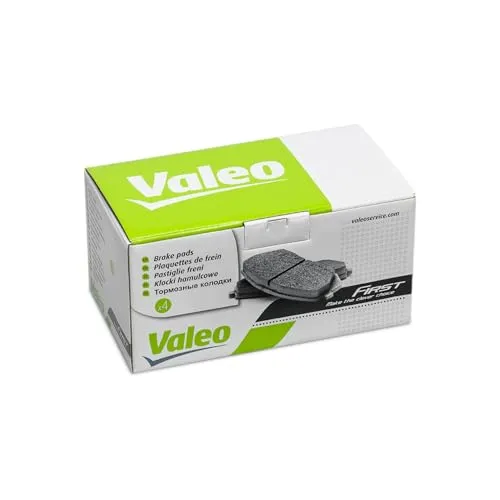 VALEO Bremsbelagsatz 302153 - 4er Set für Vorderachse - Hochwertige Auto-Bremsbeläge, asbest- und kupferfrei, ECE-R90 zertifiziert für maximale Sicherheit und Leistung unter allen Bedingungen.