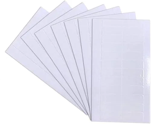 EBANKU 180 Stück Ersatztapes Klebestreifen für Tape Extensions Haar Klebeband Doppelseitiges Haarverlängerungsband für Den Ersatz Tapes