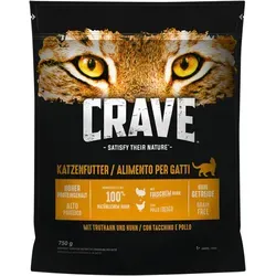 Crave Adult Katzenfutter mit Truthahn und Huhn 2,8 kg